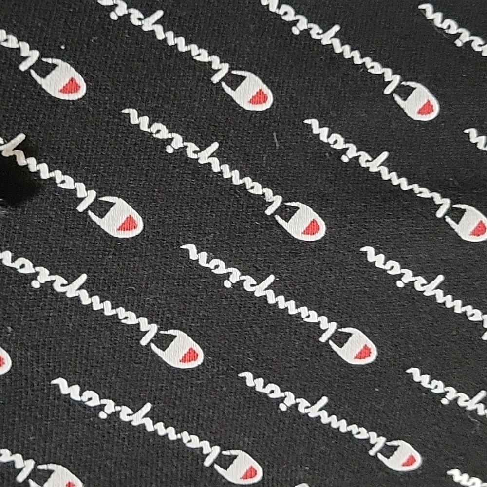 Champion Reverse Weave Hoodie All Over Logo- Large - Picture 2 of 3